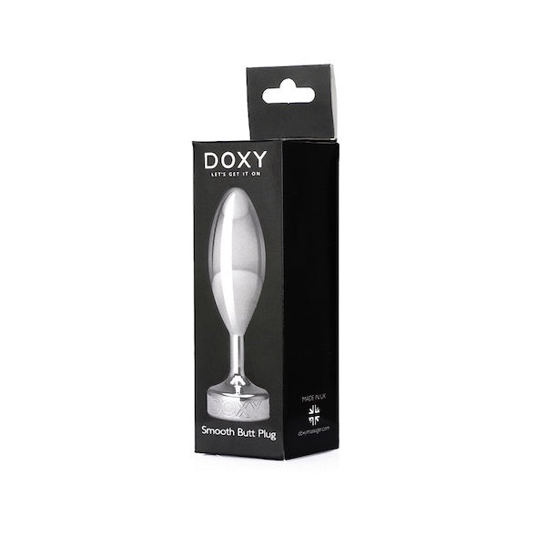 Doxy Smooth Aluminium Butt Plug-Doxy-Madame Claude