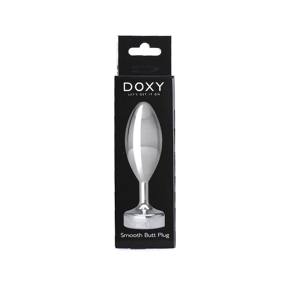 Doxy Smooth Aluminium Butt Plug-Doxy-Madame Claude