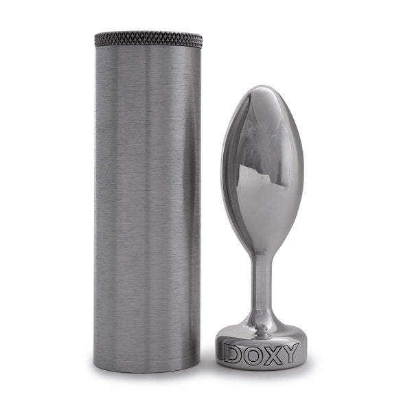 Doxy Smooth Aluminium Butt Plug-Doxy-Madame Claude