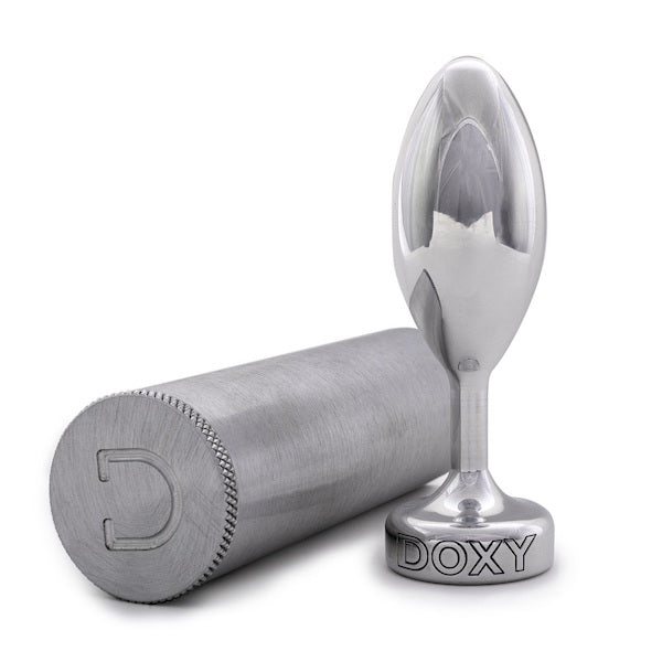 Doxy Smooth Aluminium Butt Plug-Doxy-Madame Claude