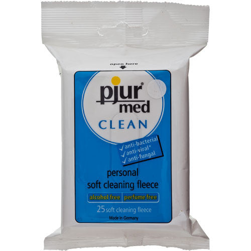 Pjur Med Clean Fleece Pack of 25-Pjur-Madame Claude