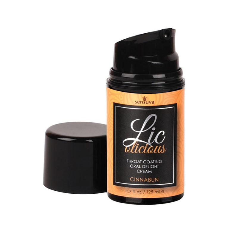 Sensuva LIC-O-LICIOUS Oral Delight Cream Cinnabun-Sensuva (ON)-Madame Claude