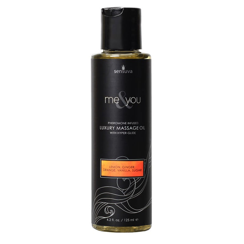 Sensuva Me & You Massage Oil 125ml Lemon, Ginger...-Sensuva (ON)-Madame Claude