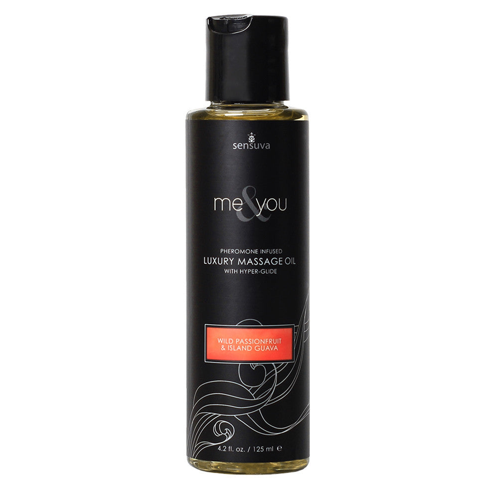 Sensuva Me & You Massage Oil 125ml Passionfruit, Guava-Sensuva (ON)-Madame Claude