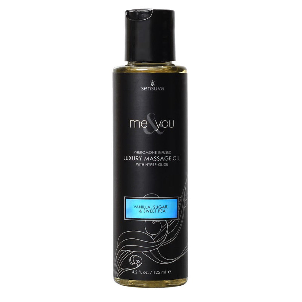 Sensuva Me & You Massage Oil 125ml Vanilla, Sweet Pea...-Sensuva (ON)-Madame Claude