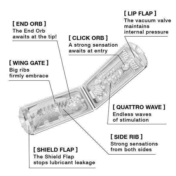 Tenga Flip Hole White-Tenga-Madame Claude