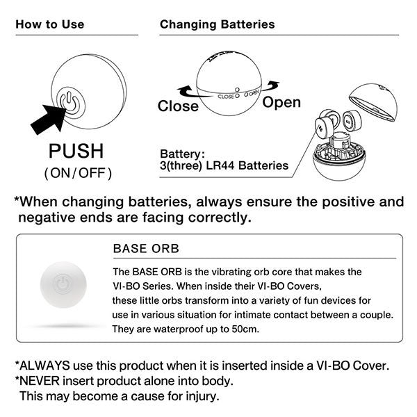 Tenga VI BO STICK ORB PURPLE-Tenga-Madame Claude