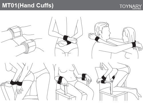 Toynary MT01 Magic Tape Hand Cuffs-Toynary-Madame Claude